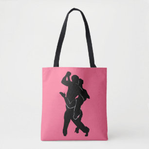 Bolsa de té rosada de la pareja de tango - Tus col