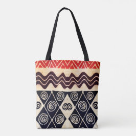 Bolsa de té tribal africana - regalo de Día de la
