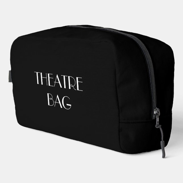 Bolsa de Teatro Makeup Kit Dopp Cosmético Bolsa (Esquina derecha)