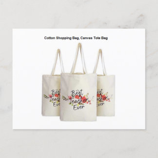 Bolsa de tela Bolsa de calico Bolsa de anuncios Bo