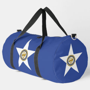 Bolsa de tela con bandera de Houston, Texas, EE. U