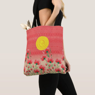 Bolsa de tela con cremallera Tote de cuero mascu