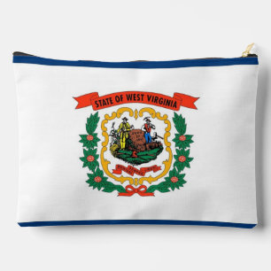 Bolsa de tela con la bandera de Virginia Occidenta