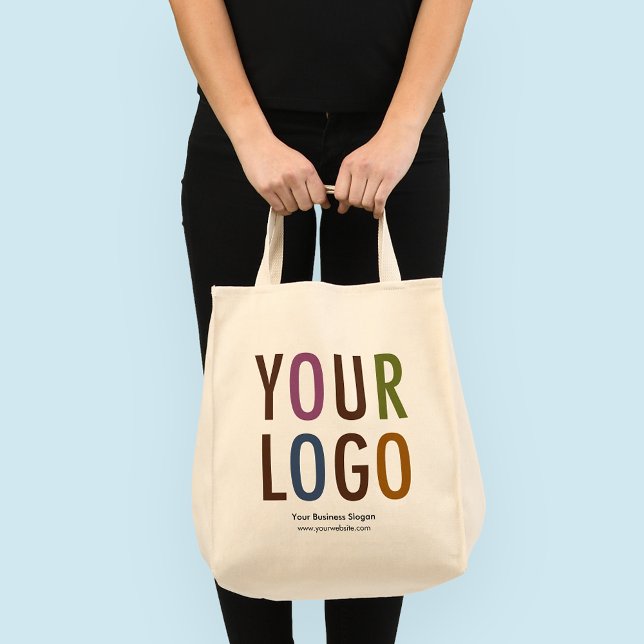 Bolsa de tela con logotipo sin pedido mínimo (MISOOK Grocery Tote Bag with Logo)