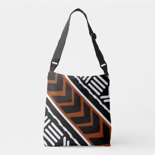 Bolsa de tela de barro africana impresa