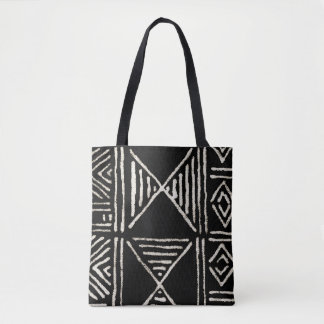 Bolsa de tela de barro negro