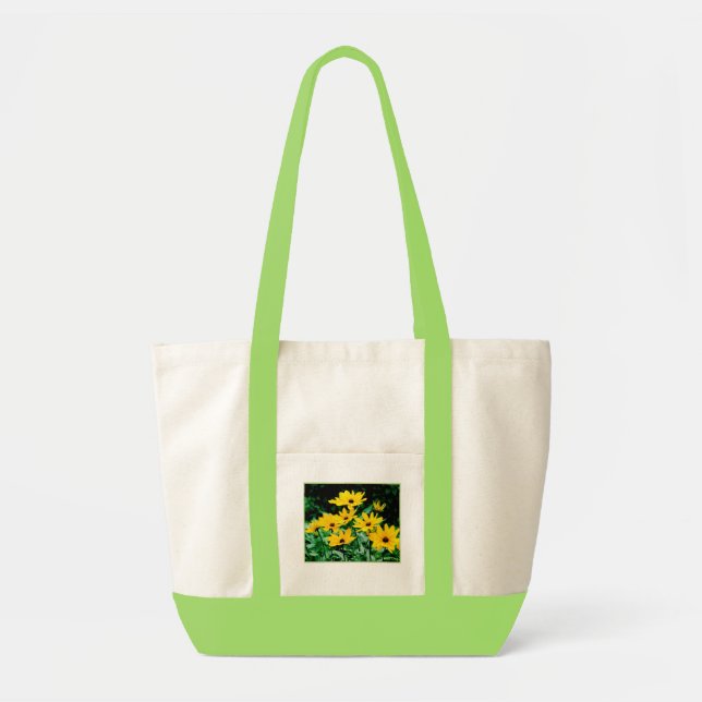Bolsa de tela de tela de tela de ojos negros (Frente)