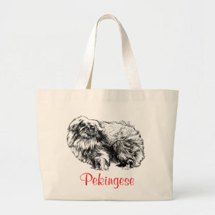 Bolsa de tela Jumbo Pekingese