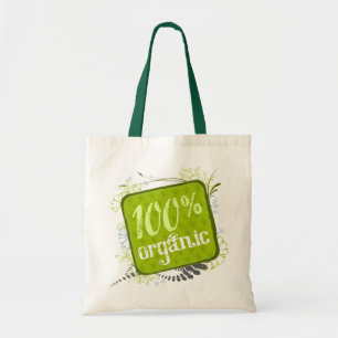 Bolsa de tela orgánica del 100%