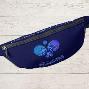 Bolsa de tenis de mesa para bolas retro en azul os