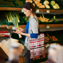 Bolsa de tetas azteca de origen étnico rojo