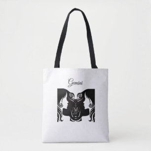 Bolsa de tetas blanca y negra