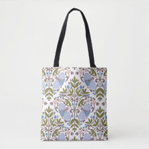 Bolsa de tetas con motivos florales de moho