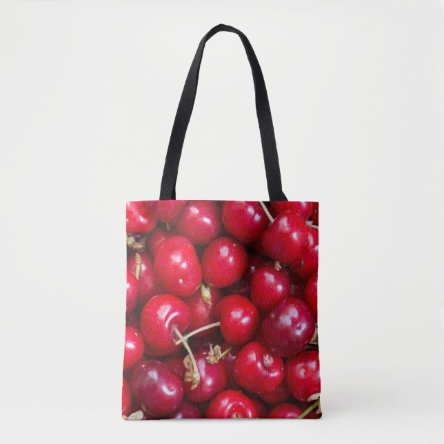 Bolsa de tetas con patrón de cerezo dulce (Anverso)