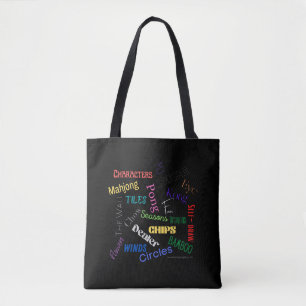 Bolsa de tetas con tema de HK Mahjong