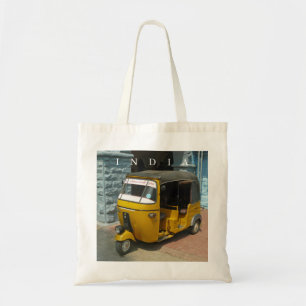 Bolsa de tetas con vistas al rickshaw de India