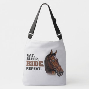 Bolsa De Tetas De Caballo De Castaño. Duerme. Pas