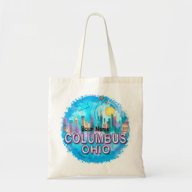 Bolsa de tetas de Columbus Skyline (Frente)
