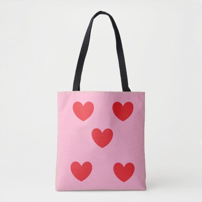 Bolsa de tetas de corazones rojos (Anverso)