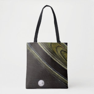 Bolsa de tetas de doble cara de Saturno y Tethys