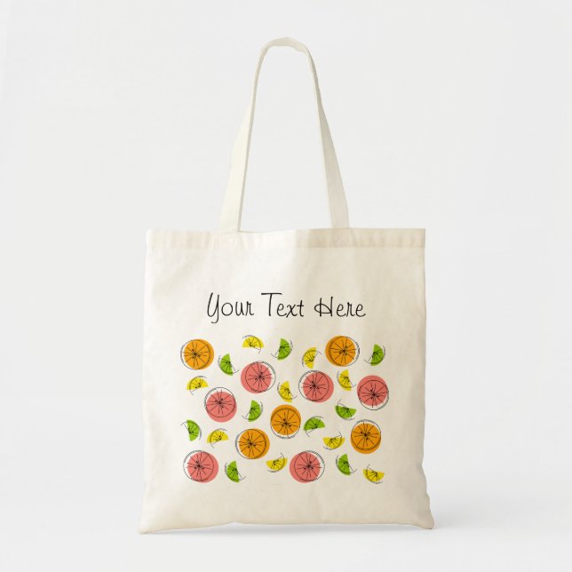 Bolsa de tetas de dos caras de Citrus Multi Textos (Frente)