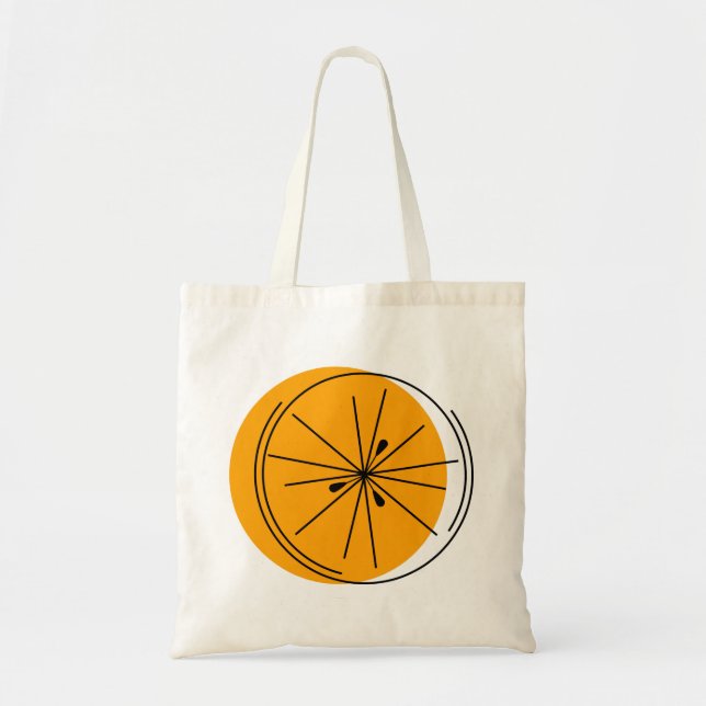 Bolsa de tetas de dos caras de Citrus Naranja (Frente)