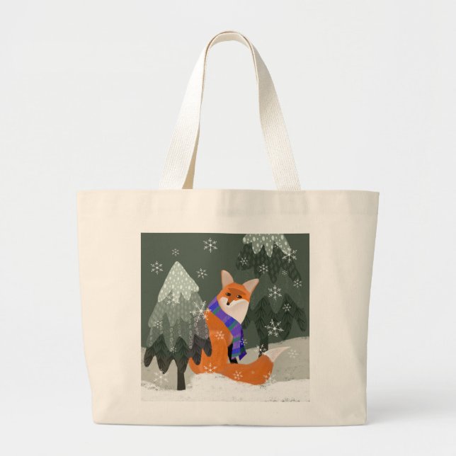 Bolsa de tetas de Fox de invierno (Frente)
