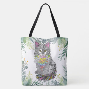Bolsa de tetas de gatito de gatito, dulce y colori