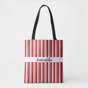 Bolsa de tetas de la banda roja de menta blanca