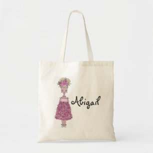 Bolsa de tetas de la chica de la flor - Personaliz