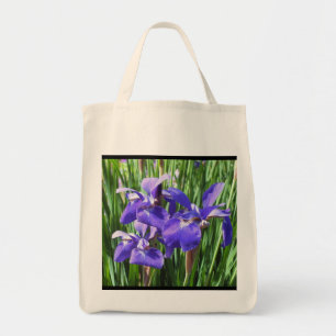 Bolsa de tetas de los iristas morados
