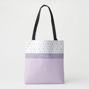 Bolsa de tetas de los puntos de la polka pastel