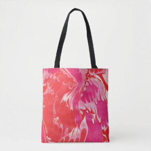 Bolsa de tetas de mármol de moras rojas