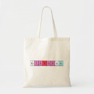 Bolsa de tetas de nombre de tabla periódica de Kri