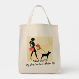 Bolsa de tetas de papá/mamá perro - Humor ecológic