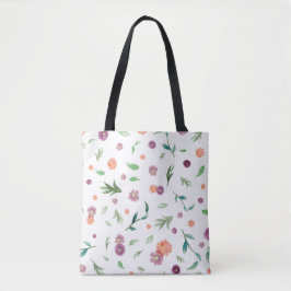 Bolsa de tetas de patrón floral - Bolsa diaria ele