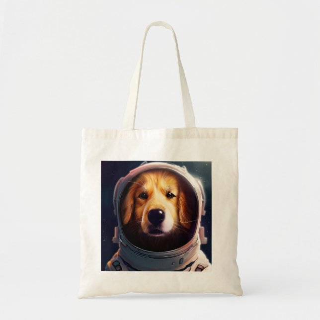Bolsa de tetas de perro espacial (Frente)