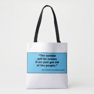 Bolsa de tetas de seguridad cibernética