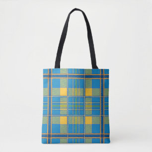 bolsa de tetas de seta de plaid escocés