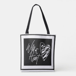 Bolsa de tetas en blanco y negro