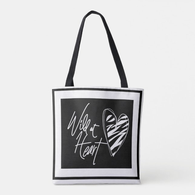 Bolsa de tetas en blanco y negro (Reverso)