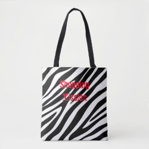 Bolsa de tetas en blanco y negro