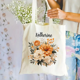 Bolsa de tetas florales para la personalizado, la