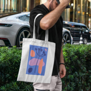 Bolsa de tetas orgánica abstracta