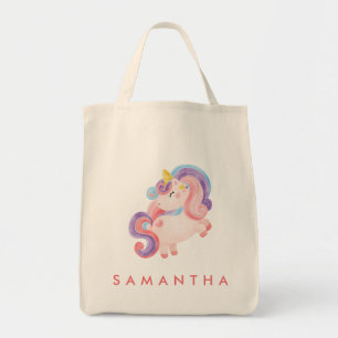 Bolsa de tetas rosa de arcoiris unicornio personal