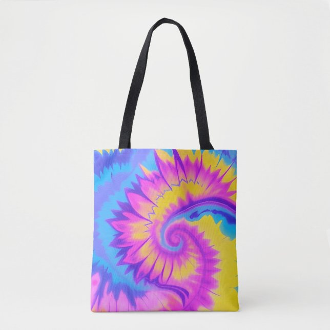 Bolsa de tetas vibrante de tie-Dye (Anverso)