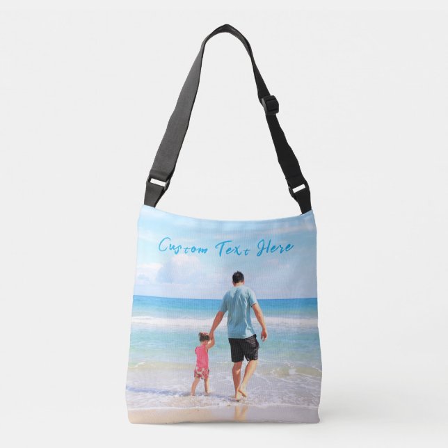 Bolsa de texto y foto Personalizado personalizada (Anverso)