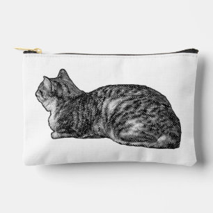 Bolsa de textura de tabby de moda