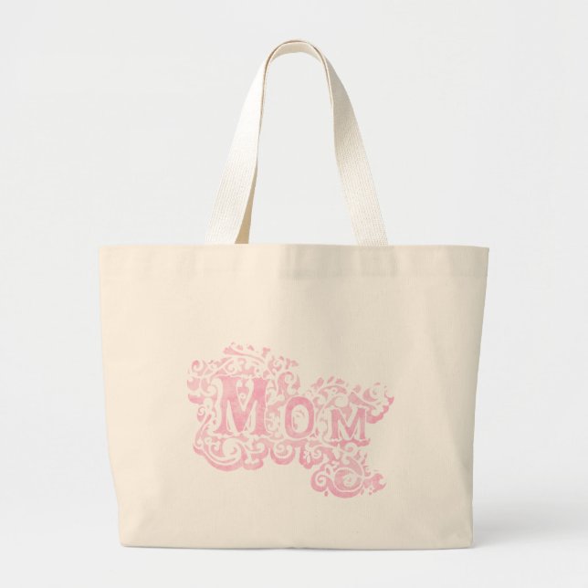 Bolsa de tintas gráficas rosa livianas de mamá (Frente)
