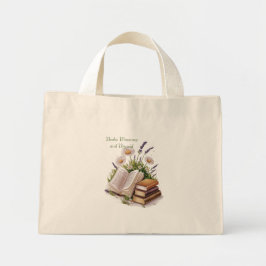 Bolsa de Toallas Pastel Books & Wildflowers